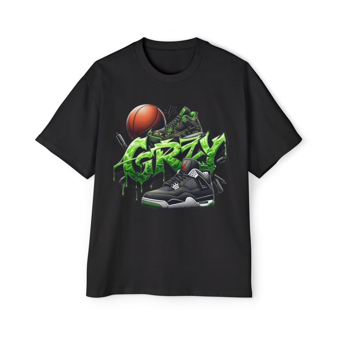 Oversized “Basketball Crazy T-Shirt