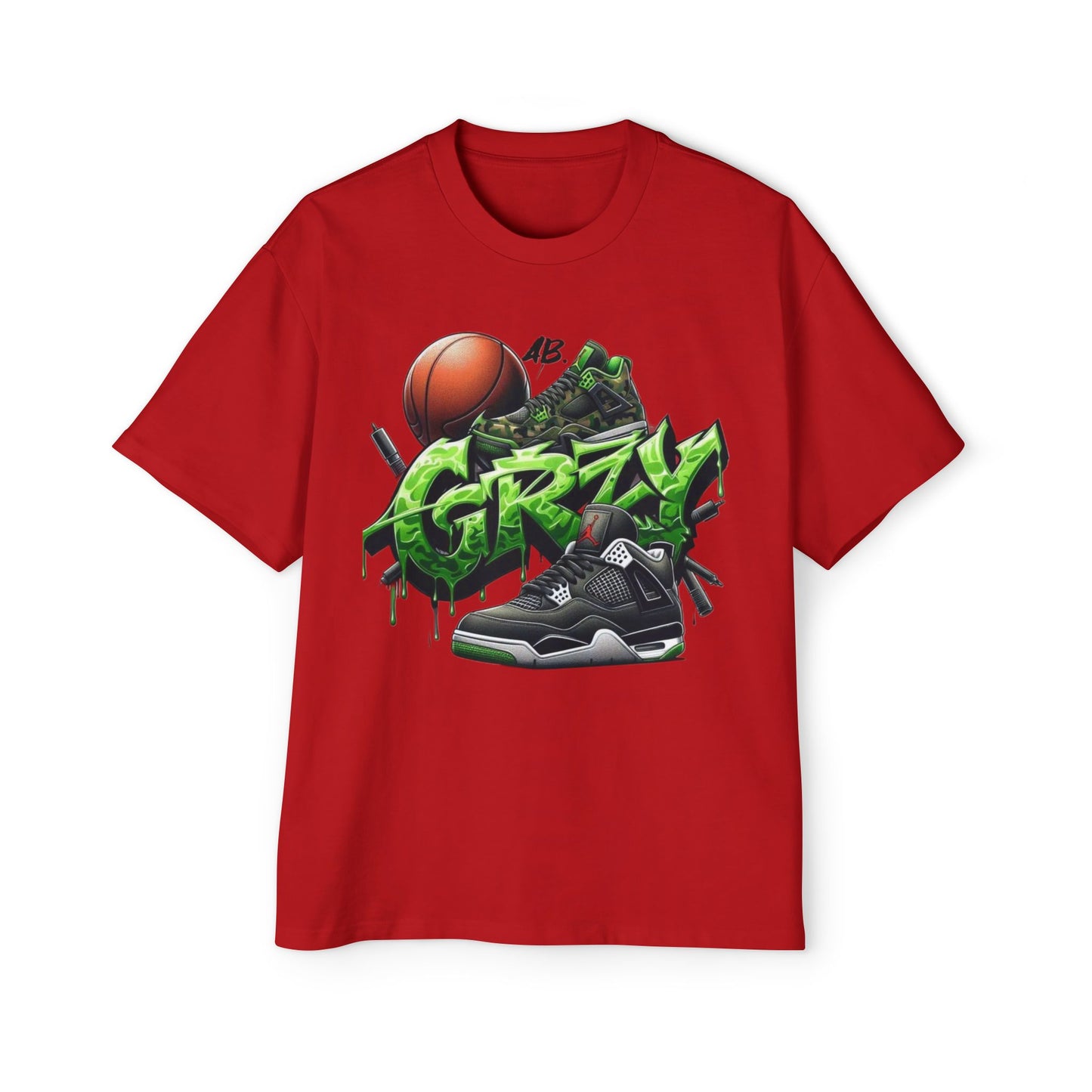 Oversized “Basketball Crazy T-Shirt