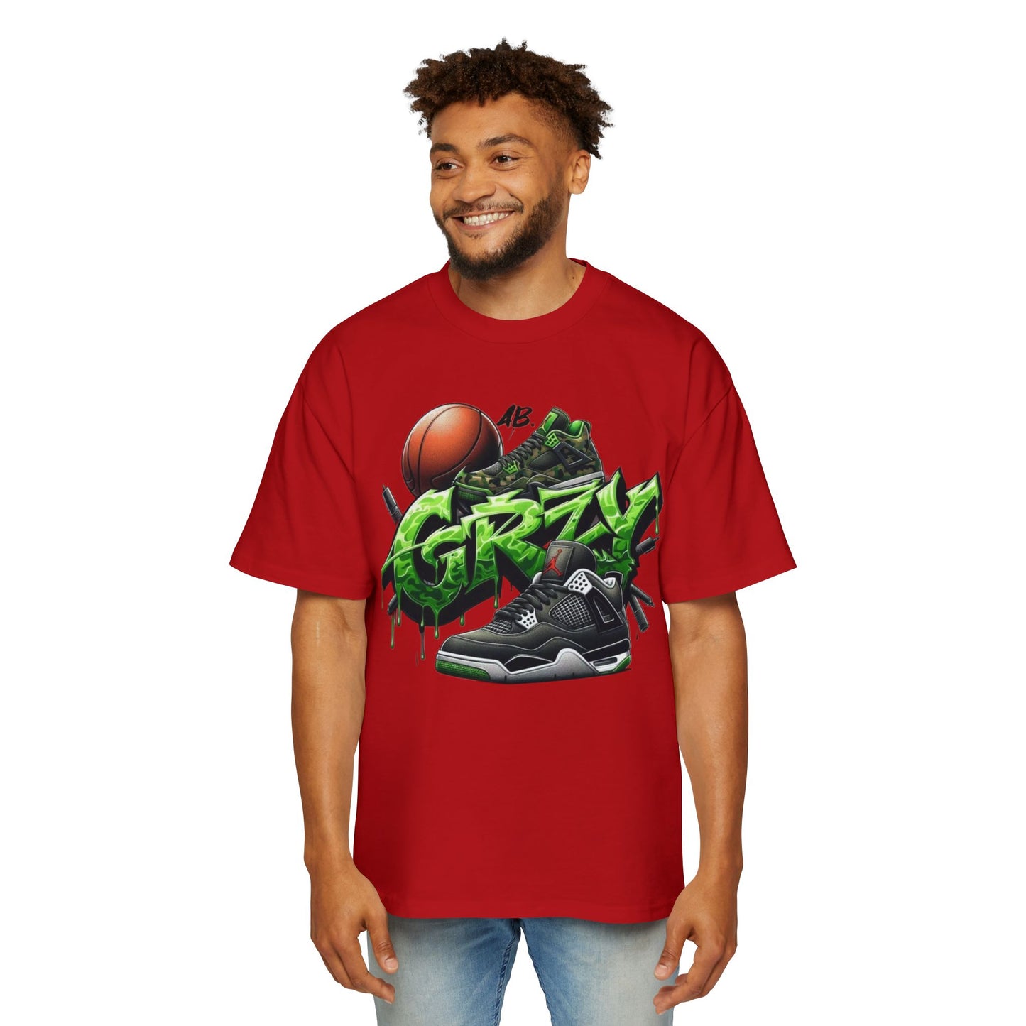 Oversized “Basketball Crazy T-Shirt