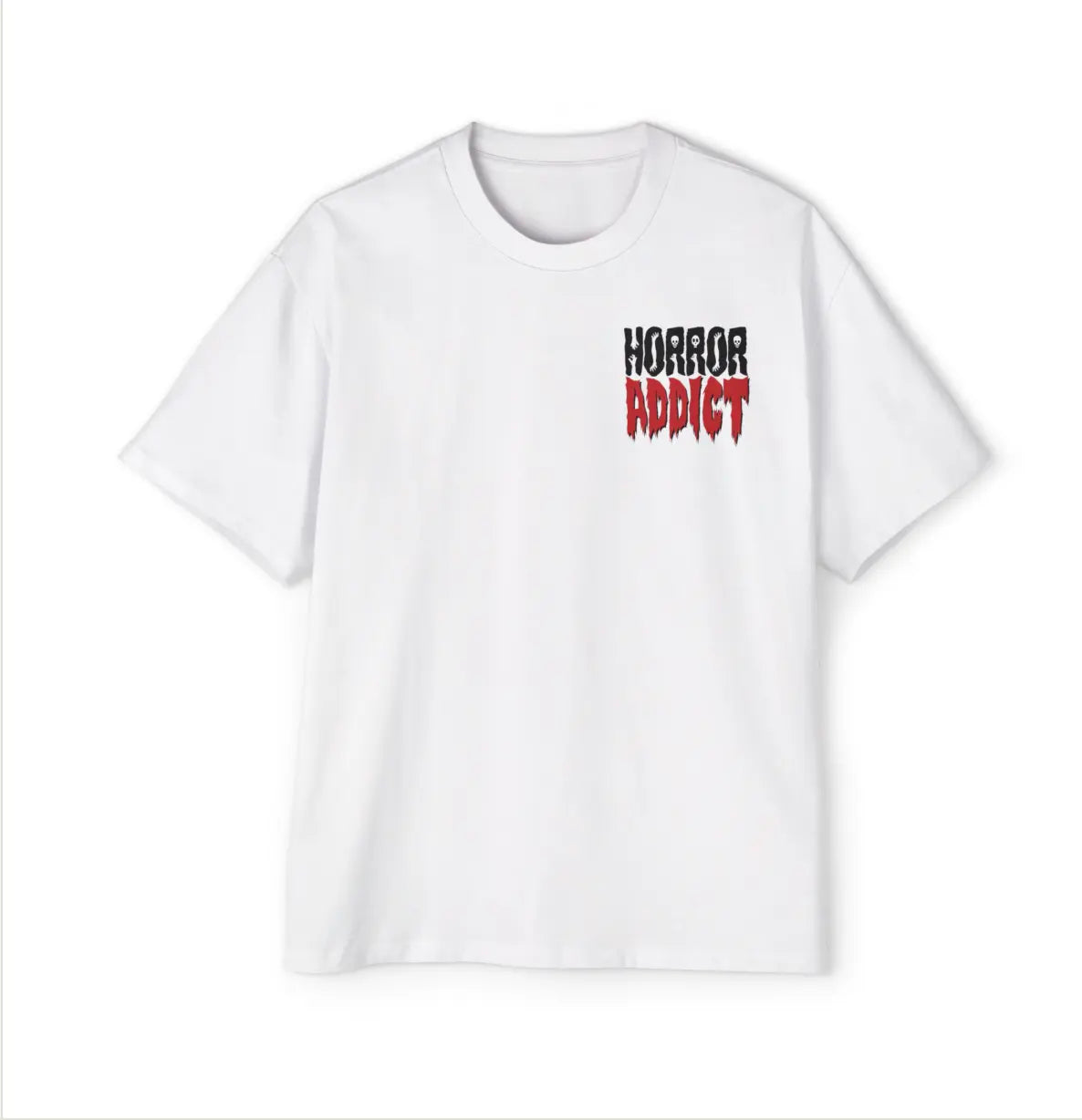 T-shirt Horror Addict Tee C.J Luxe Store
